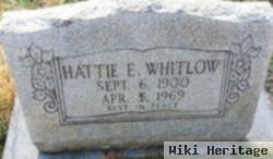 Hattie Ellen Peters Whitlow