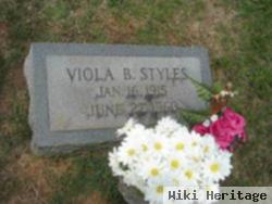 Viola Elizabeth Blankenship Styles