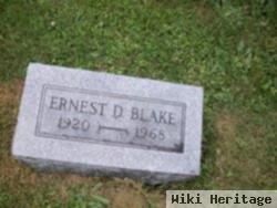 Ernest D. Blake