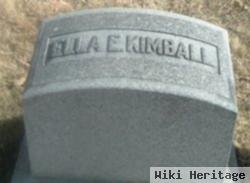 Ella E Kimball