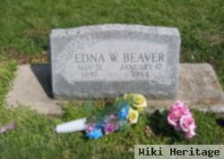 Edna W. Beaver