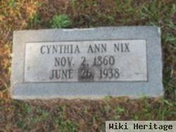 Cynthia Anna Nix