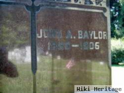 John A Baylor