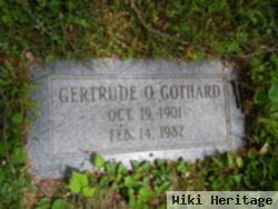 Gertrude O. Gothard