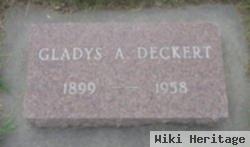 Gladys A Deckert