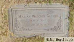 Marian Ellen Wascher Gabriel