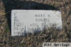 Mary H Gaines Rogers