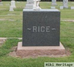 Wilbur H Rice