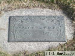 Mary Elizabeth "lizzie" Ruble Province