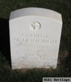 George A Mcdonough