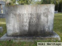 Henry T "buster" Stephens