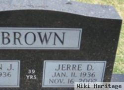 Jerre D Brown