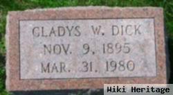 Gladys Willmoth Spaw Dick