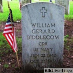 Cdr William Gerard Biddlecom