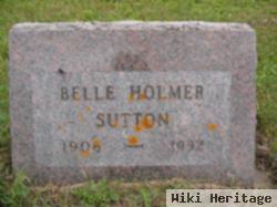 Belle Holmer Sutton