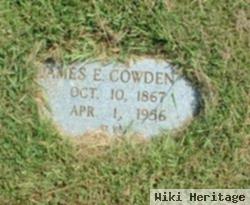 James Edgar Cowden, Sr