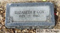 Elizabeth P Cox