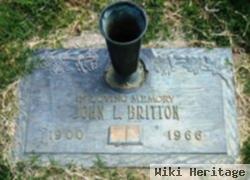 John L Britton, Sr