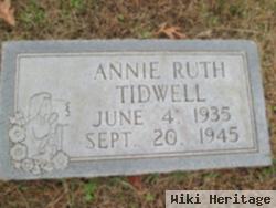 Annie Ruth Tidwell