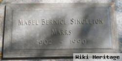 Mabel Bernice Singleton Marrs