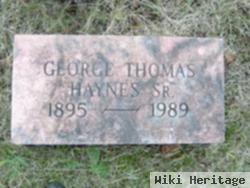George Thomas Haynes, Sr