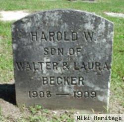 Harold W. Becker