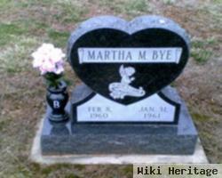 Martha Marie Bye