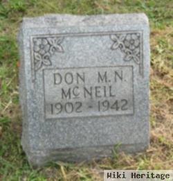 Don M.n. Mcneil