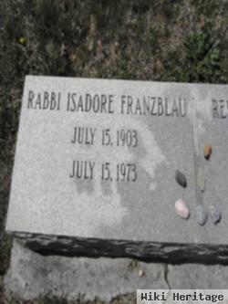 Rabbi Isadore Franzblau