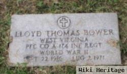 Pfc Lloyd Thomas Bower