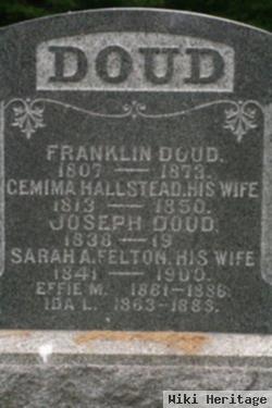 Sarah A. Felton Doud