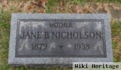 Jane B. Nicholson