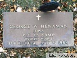 George W Henaman