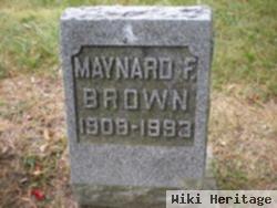 Maynard Fred Brown