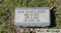 Mary Francis Foster