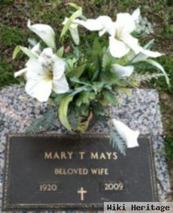 Mary T Mays