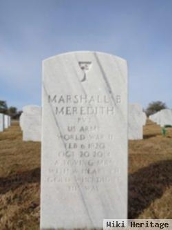 Marshall B Meredith