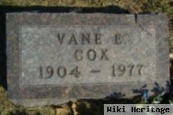 Vane Everette Cox