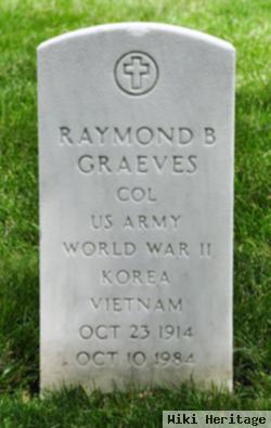 Raymond B Graeves