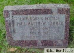 Paul Matthew Farmer