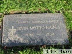 Irvin Motto Haines