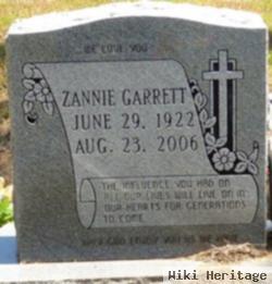 Zannie Garrett