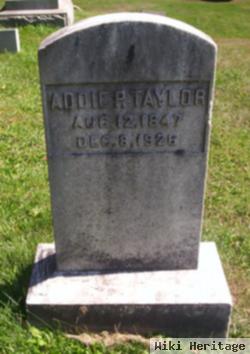 Addie Phebe Taylor