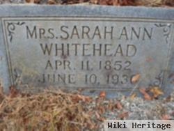 Sarah Ann O'kelly Whitehead