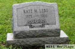 Kate M. Lebo