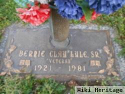 Bernie Clay Lyle, Sr