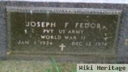 Pvt Joseph F. Fedor