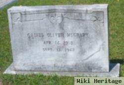 Gaines Oliver Mccrary