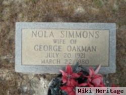 Nola Simmons Oakman