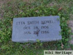Etta Smith Nowell
